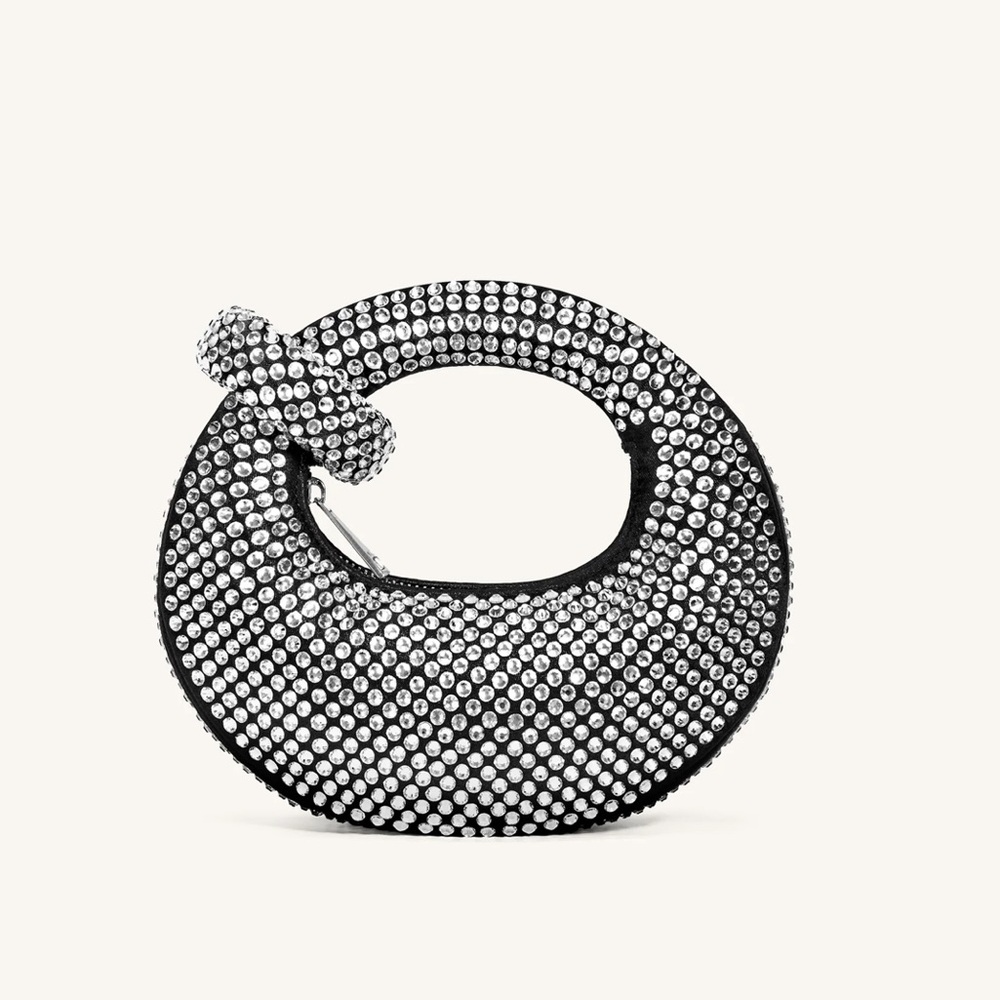 JW PEI Abacus Artificial Crystal Mini Top Handle Bag